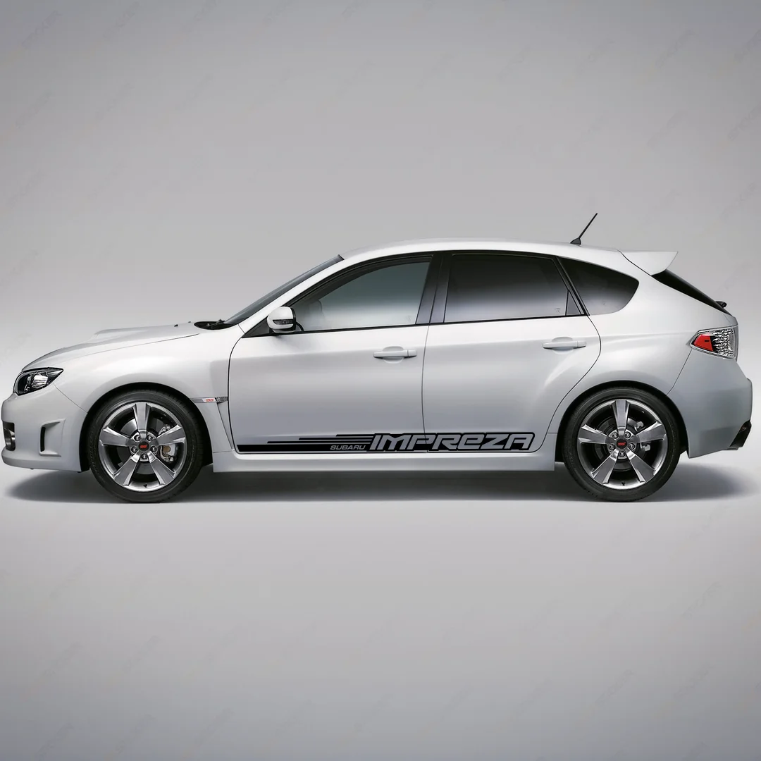 Наклейка на борта для SUBARU IMPREZA виниловая наклейка стикер борт |