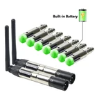 Контроллер Dmx 512, перезаряжаемый аккумулятор, беспроводной приемник 2,4G Ism Dmx512, беспроводной передатчик, приемник для сценического светового эффекта