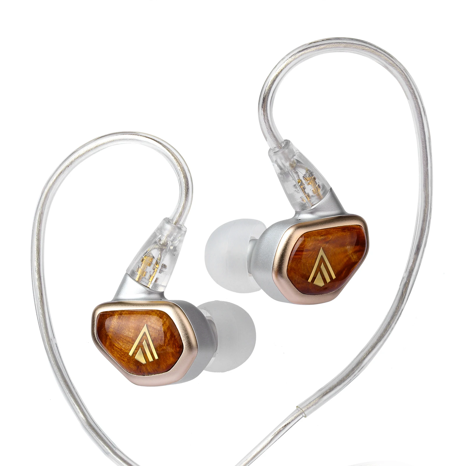 Динамические Hi-Fi наушники-вкладыши Focus EDM 1DD 10 2 мм со съемным посеребренным