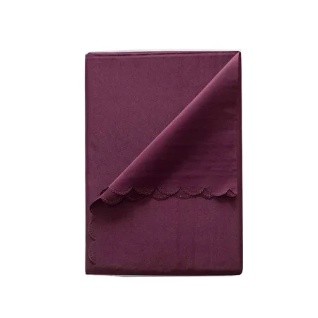 

Scrub 160*220 table cloth 12 personality Straight Burgundy 440079301