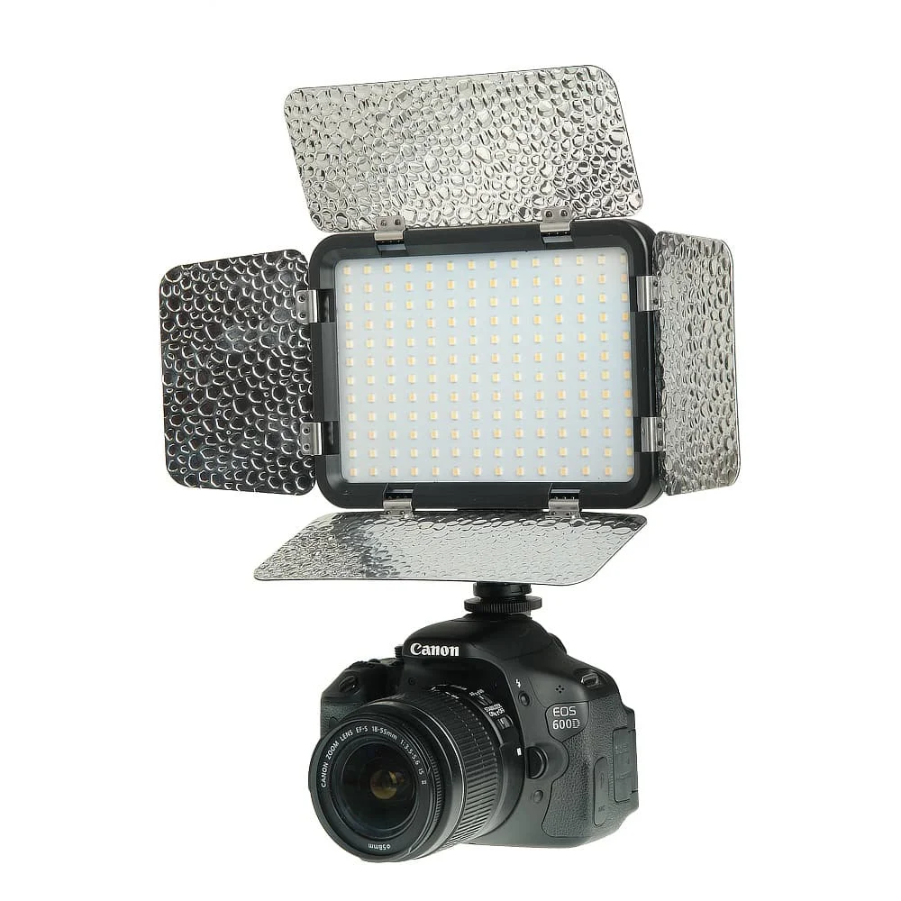 Осветитель светодиодный Falcon Eyes LedPRO 168BD Bi-color накамерный | Электроника
