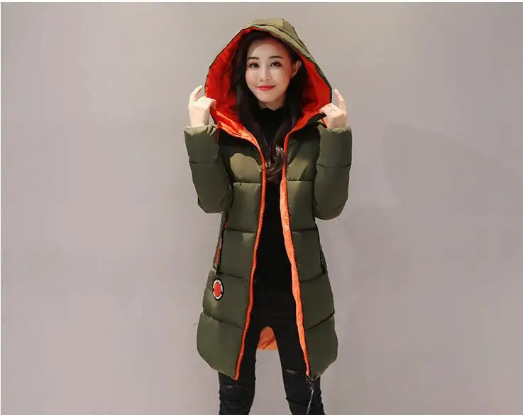 Парка femmes 2018 nouveau hiver doudoune манто длинные vêtements по capuche femme парка épais \ coton мягкие