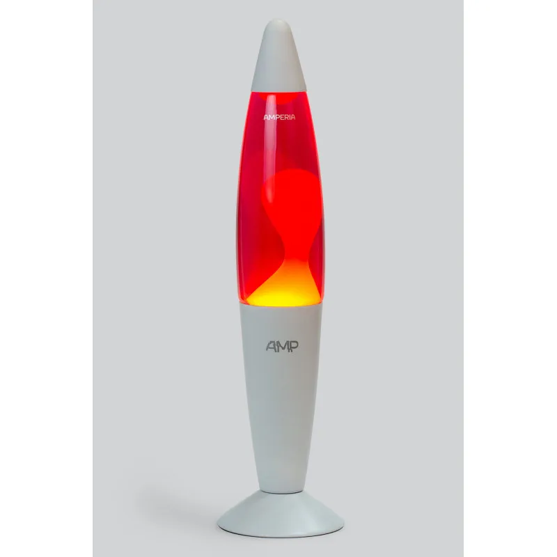 Лава лампа Amperia Rocket Желтая/Красная (35 см) | Освещение