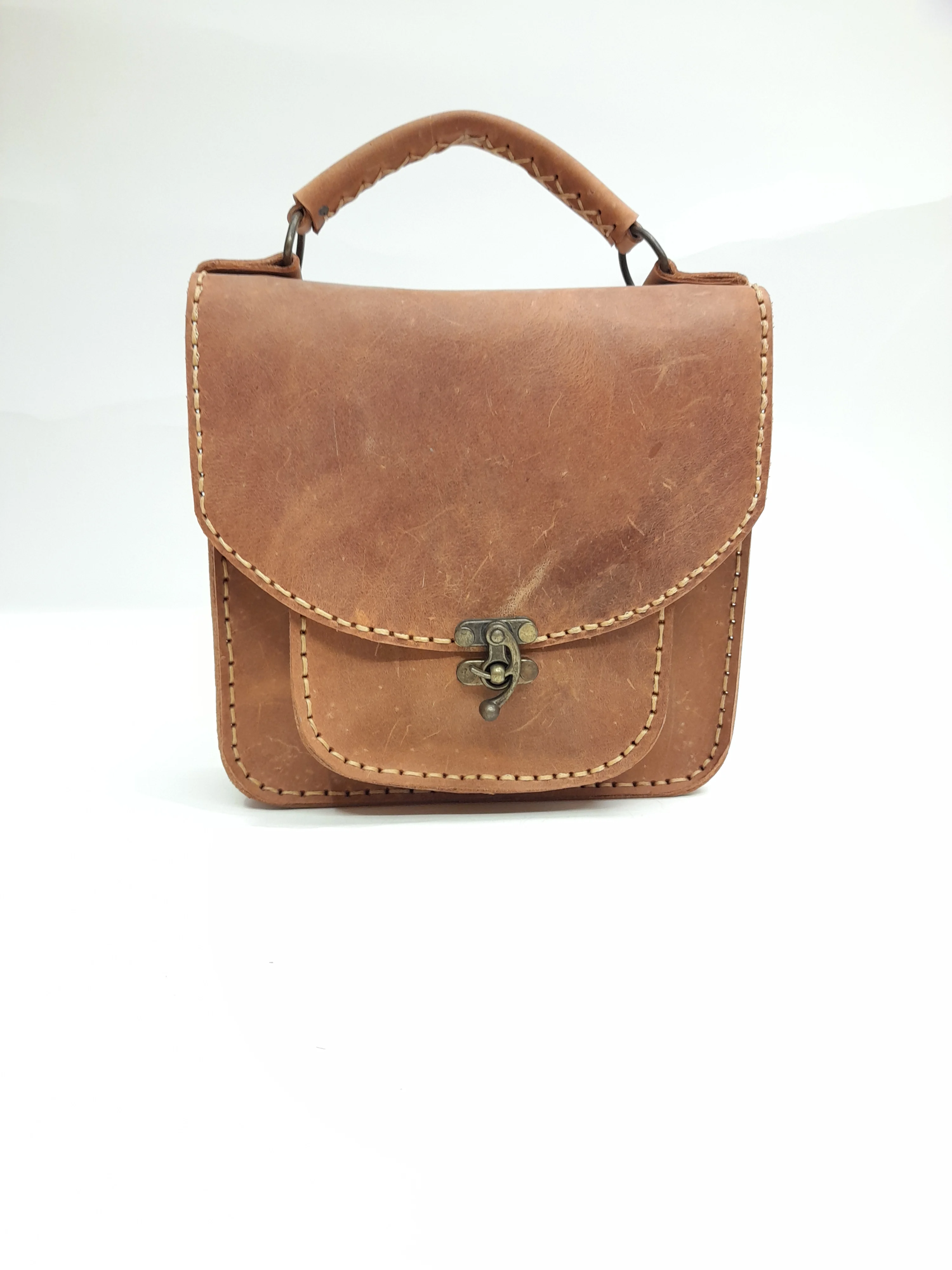 

Кожаный портфель-неокрашенный-жирная кожа-с карманом-для поездок-путешествий-чехол для работы-ретро-мода-коричневый