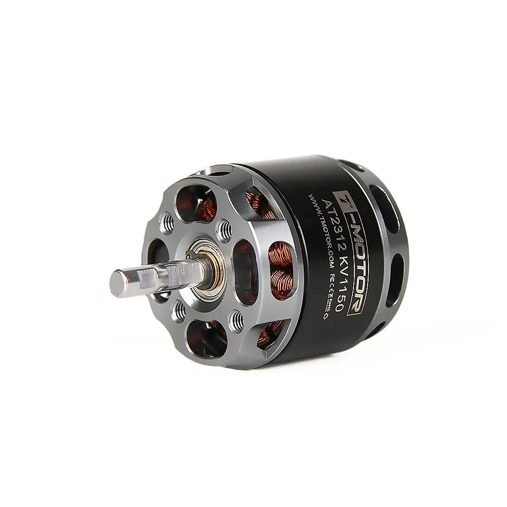 T MOTOR AT2312 производство длинного шпинделя для KV1150 1400KV бесщеточный двигатель