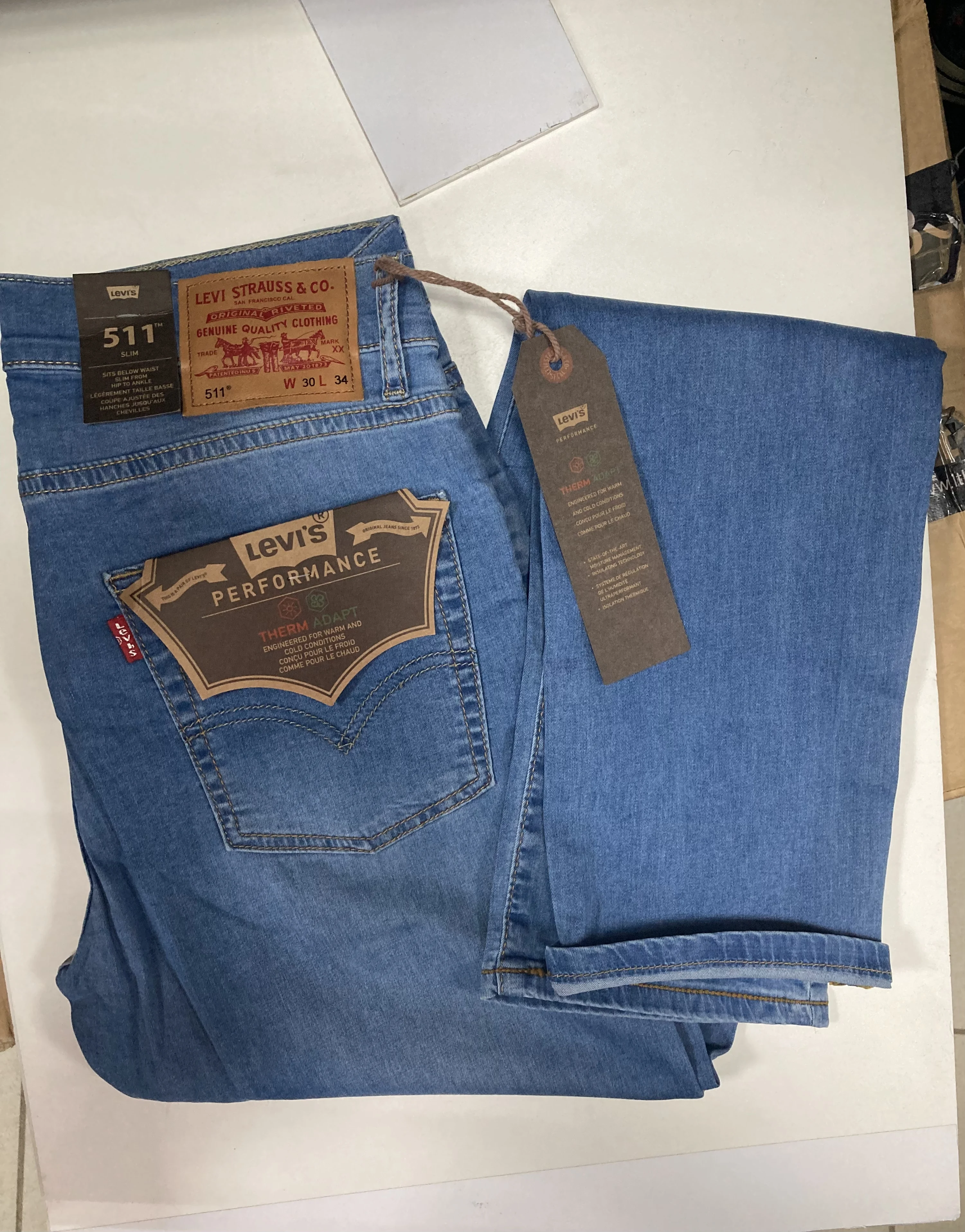Джинсы Levi's 511 Slim Fit (летние) |