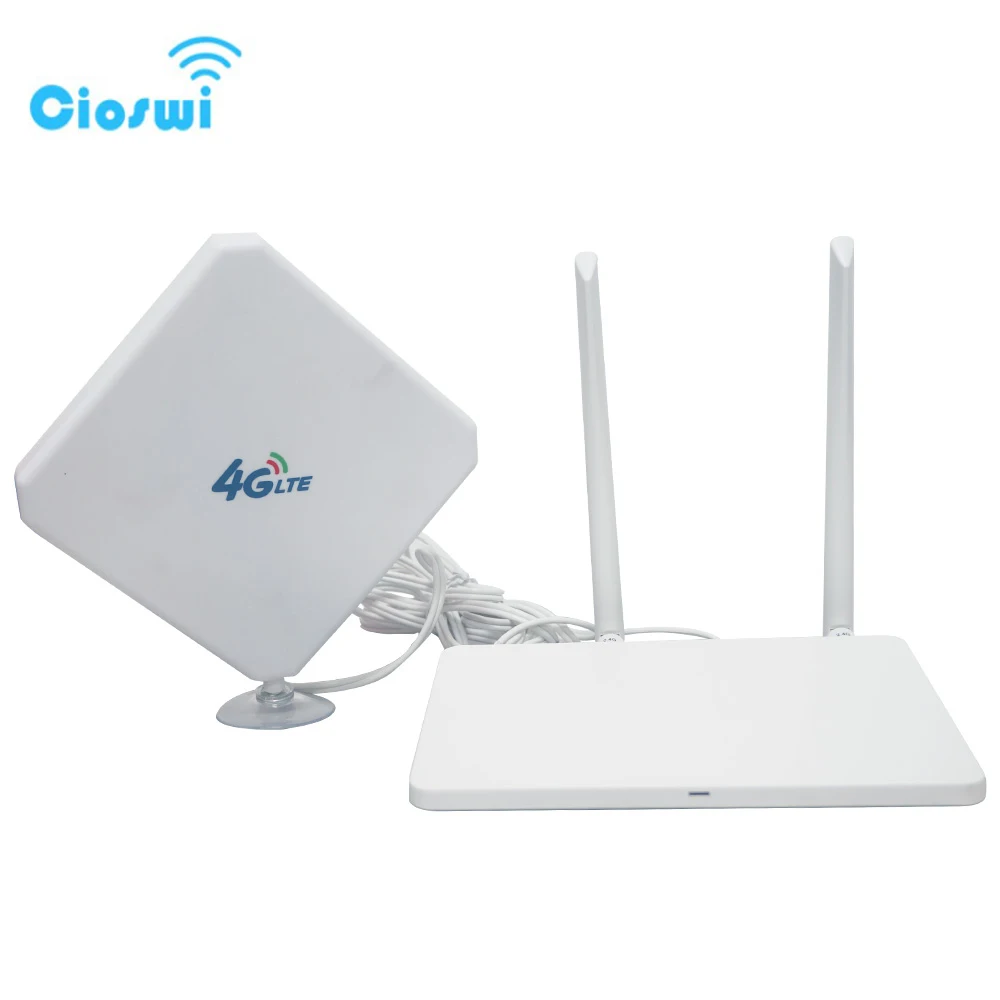 Беспроводной маршрутизатор Cioswi 4G с антеннами WiFi 3-метровый 3G 4G-модем