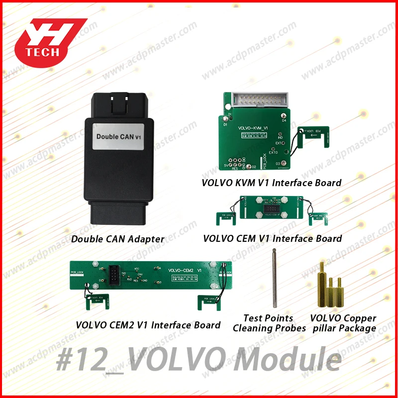 Yanhua Mini ACDP Модуль 12 для VOLVO Yanhua ACDP мастер программирования