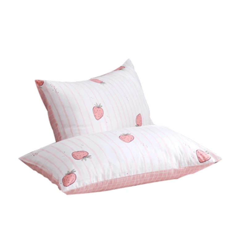 

NOUKOW A pair of cotton pillowcases 48*74cm cotton pillowcase simple