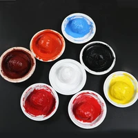 chinese color ink paste inkpad painting calligraphy supplies art set pasty colour fast ink paste used for seals stamp pad