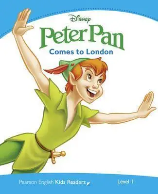 

Уровень 1: Disney Питер Пэн, детская книга для чтения, книга для занятий, Детские читатели на английском языке,