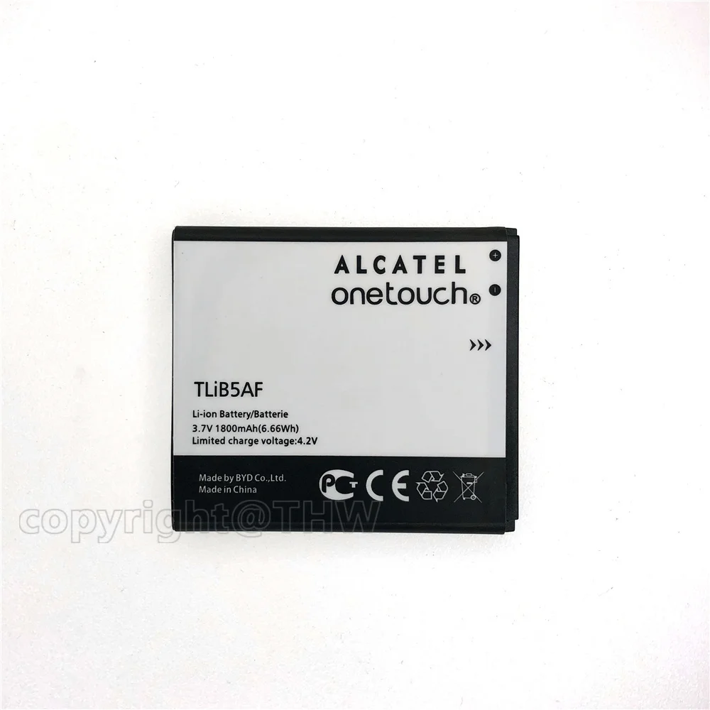 Перезаряжаемый аккумулятор TLiB5AF 1800 мАч для смартфона Alcatel One Touch Pop C5 OT 5036 5036D 5037 5037D