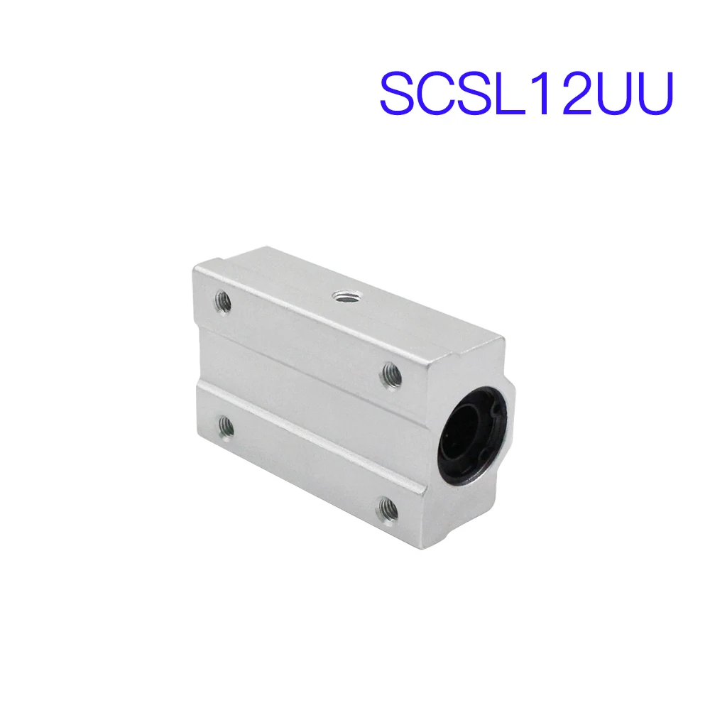 

SCS12LUU 8mm long type linear case unit linear ball bearing sliding block for linear CNC router Lengthened linear slider