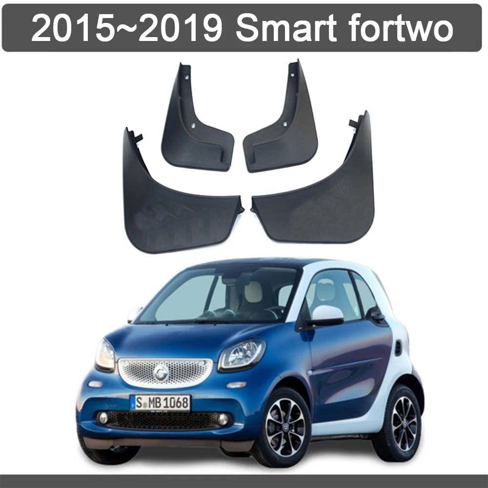

Брызговики для Smart Fortwo Forfour W453 453 2015 2016 2017 2018 2019, брызговики, брызговики, крылья, передние колеса, аксессуары
