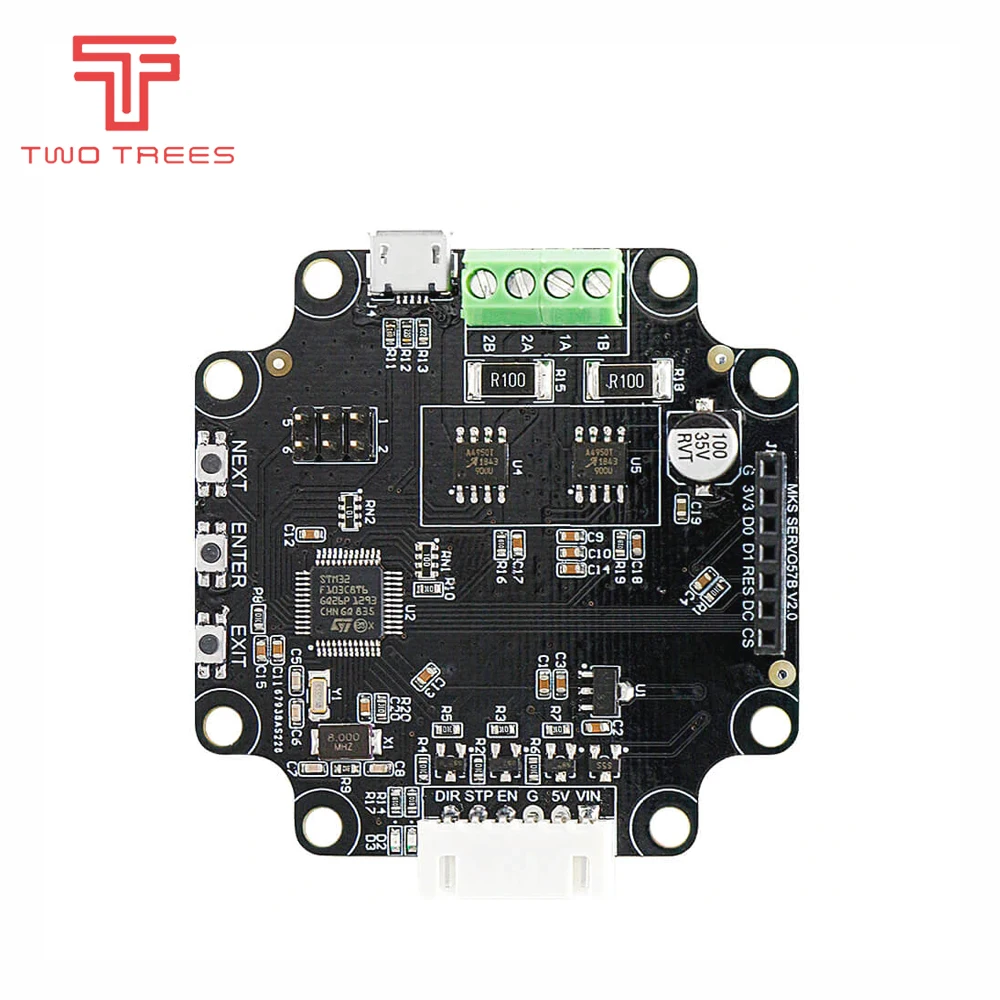 STM32 57 closed-loop stepper motor set 3D printer parts MKS SERVO57B servo with OLED direct use | Компьютеры и офис