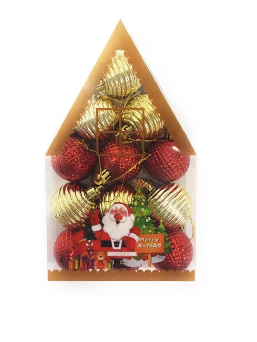 Набор новогодних елочных украшений | Дом и сад