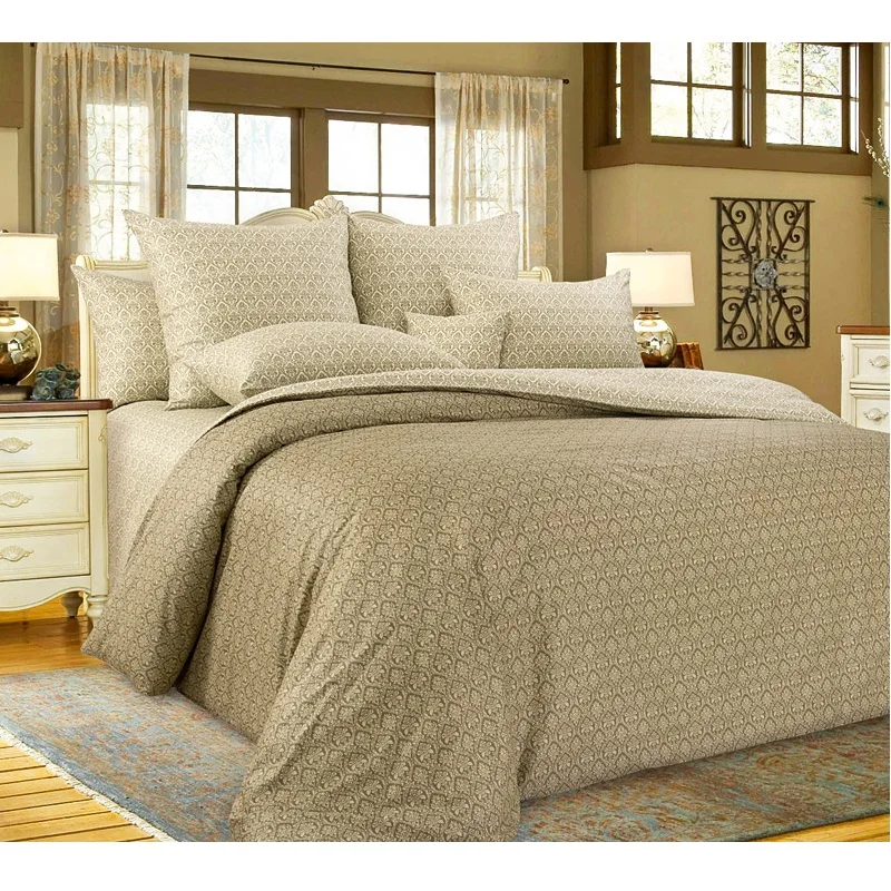 IV Дизайн Этюд кофе коричневый бордо голубой серый Постельное белье из