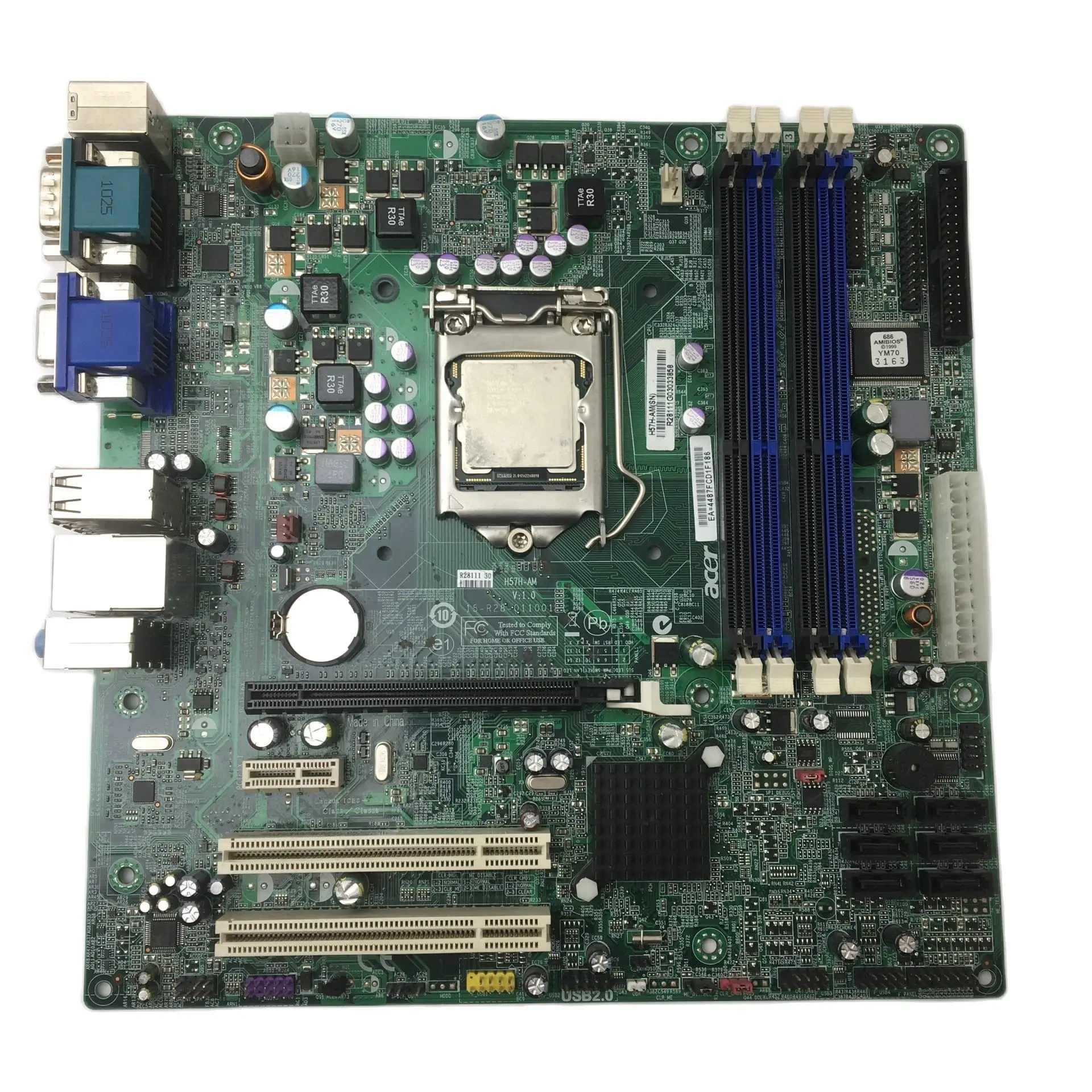 Материнская плата Acer h57h-AM Socket 1156 | Компьютеры и офис