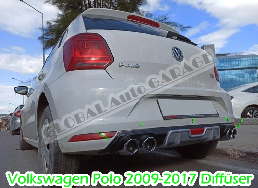 

Удлинитель для заднего бампера Vw Volkswagen Golf 6R-6C 2009-2017