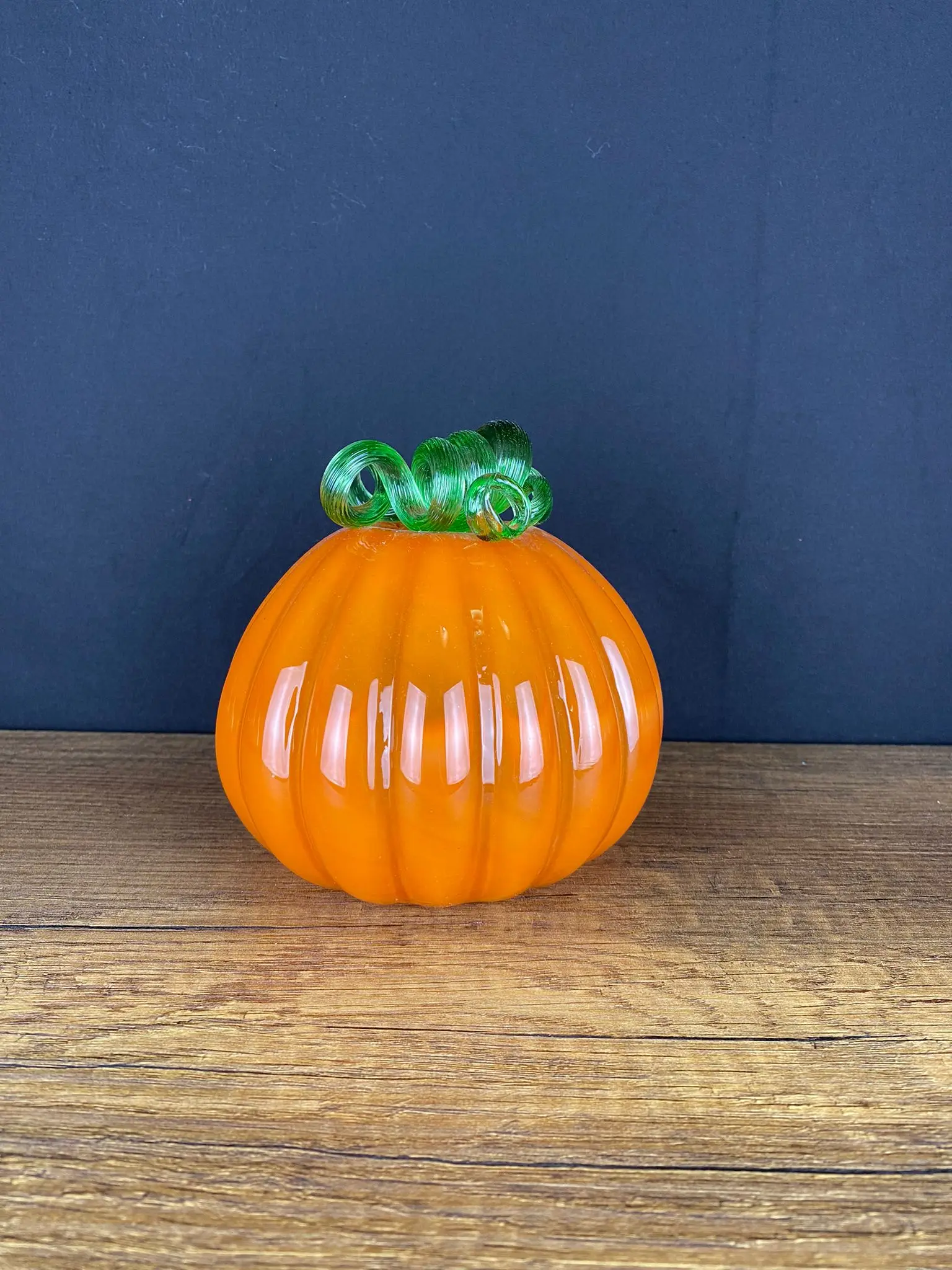 

Blown Glass Handmade Decorative Pumpkin