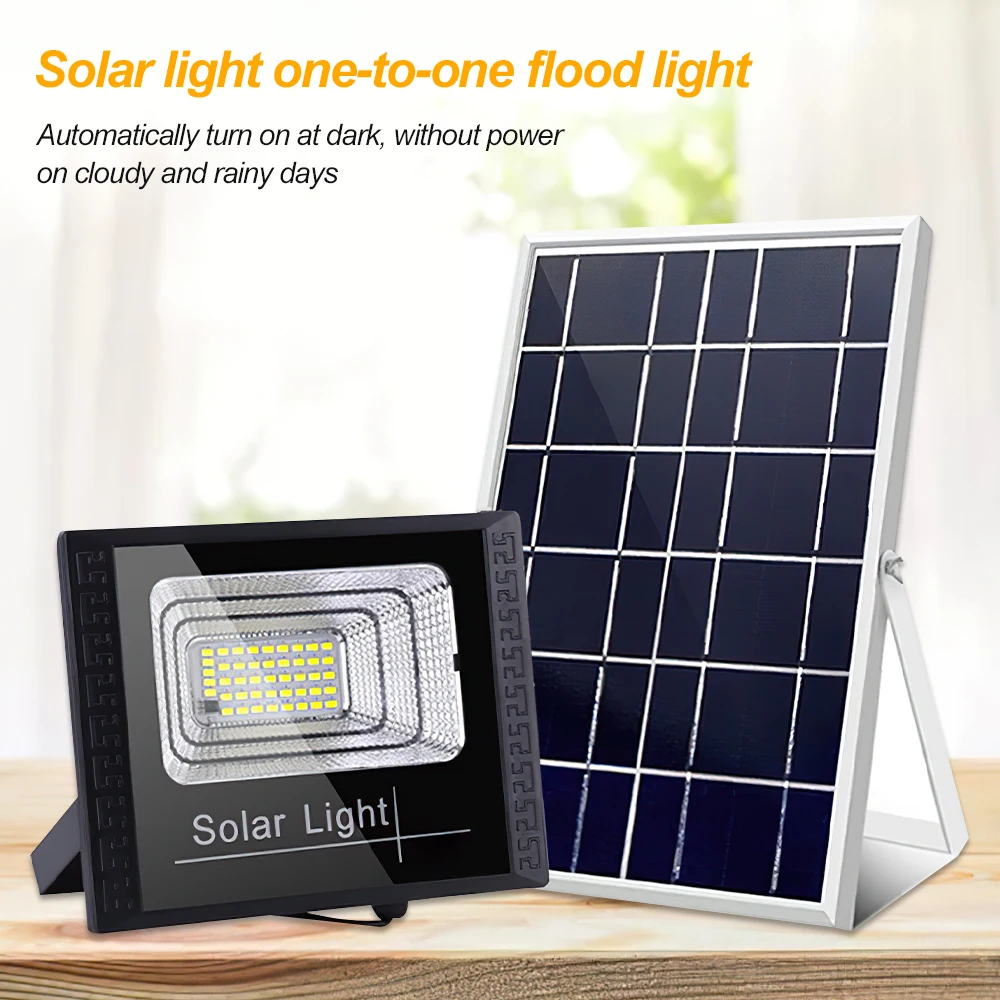 

25W/45W/100W Solar panels Light Outdoor Remote Control Waterproof For Garden Path Street Landscape Spotlight Wall Solar Powered