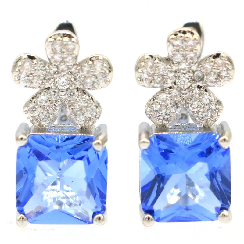 17x9 мм новые яркие ювелирные изделия созданные фиолетовый танзанит ярким