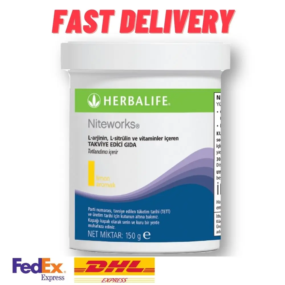 

Herbalife Niteworks 150 г, содержит L-аргинин L-цитруллин, витамины C & E и фолиевая кислота, быстрая доставка