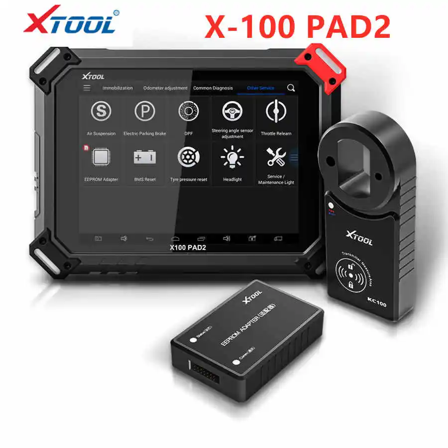 XTOOL X 100 PAD2 эксперт по специальным функциям для 4 го и 5 IMMO X100 поддерживает новейшие