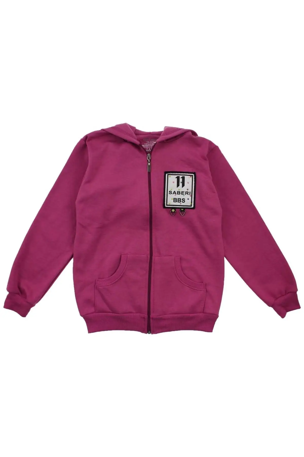 Фиолетовый зимний свитер с капюшоном для девочек|Свитера| |