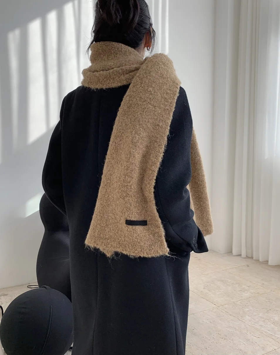 

Winter woman warm scarf