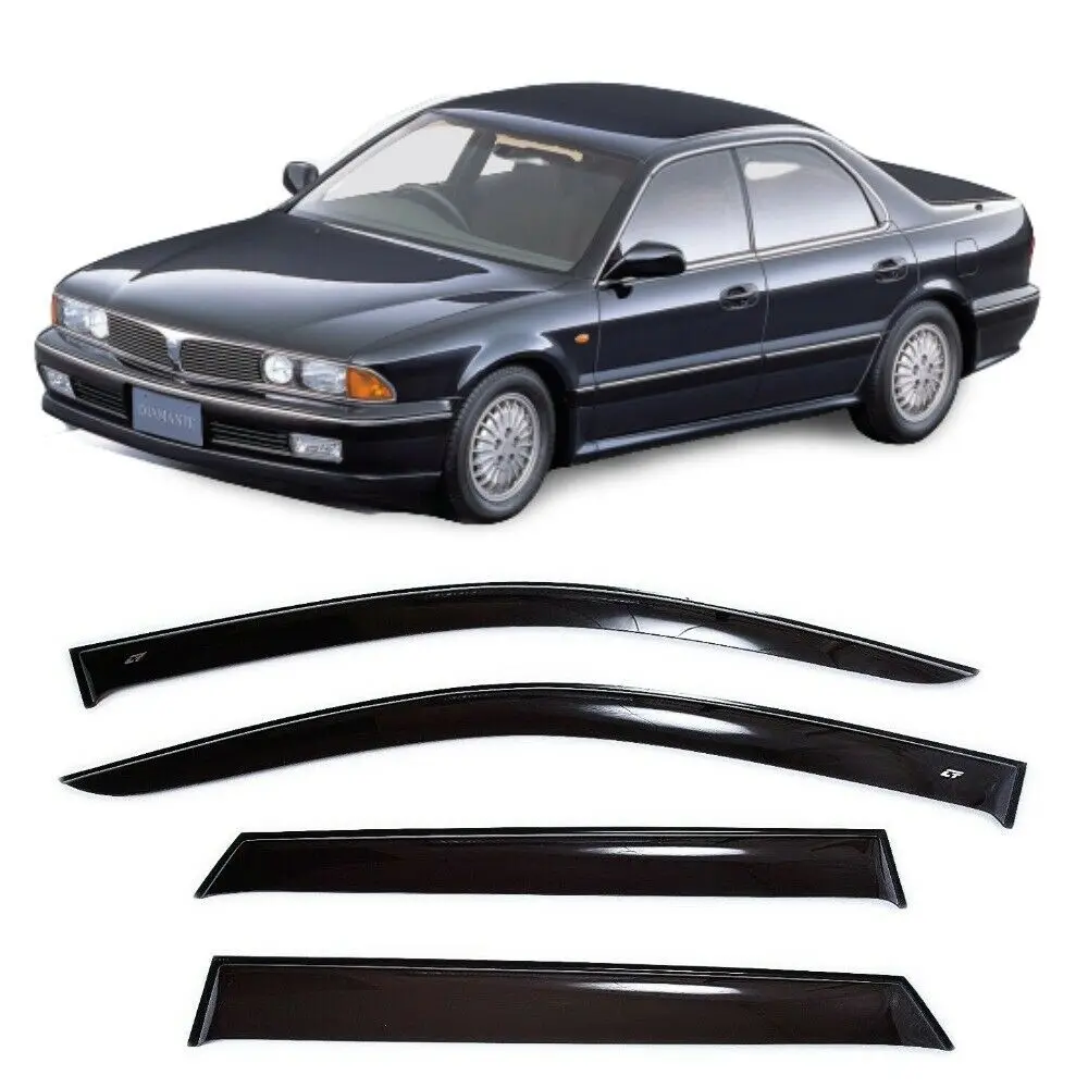 Дефлекторы окон Cobra Tuning M44990 на авто Mitsubishi Diamante Sd Sedan 1990-1995 4 шт./комп. ветровики от