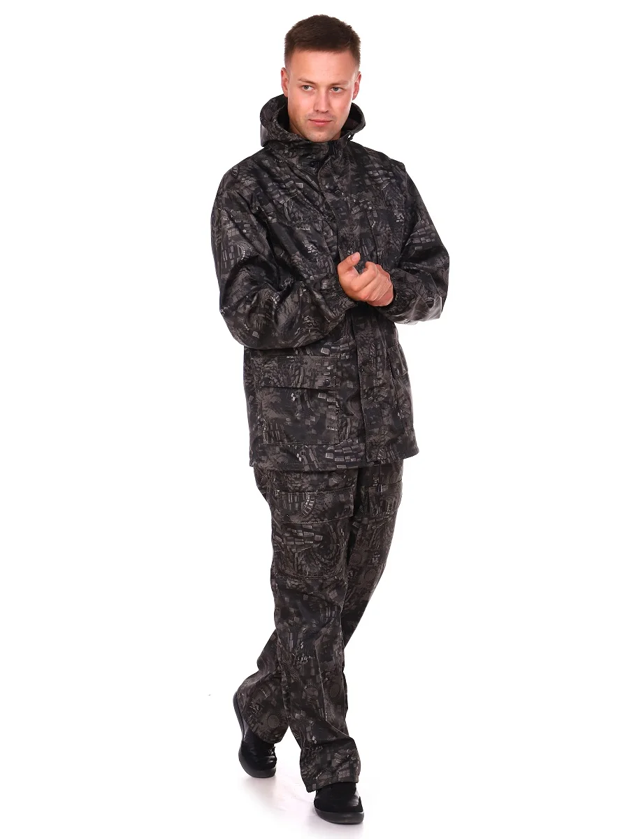 Костюм мужской демисезонный на флисе ( осень-весна) униформа брюки рабочая одежда