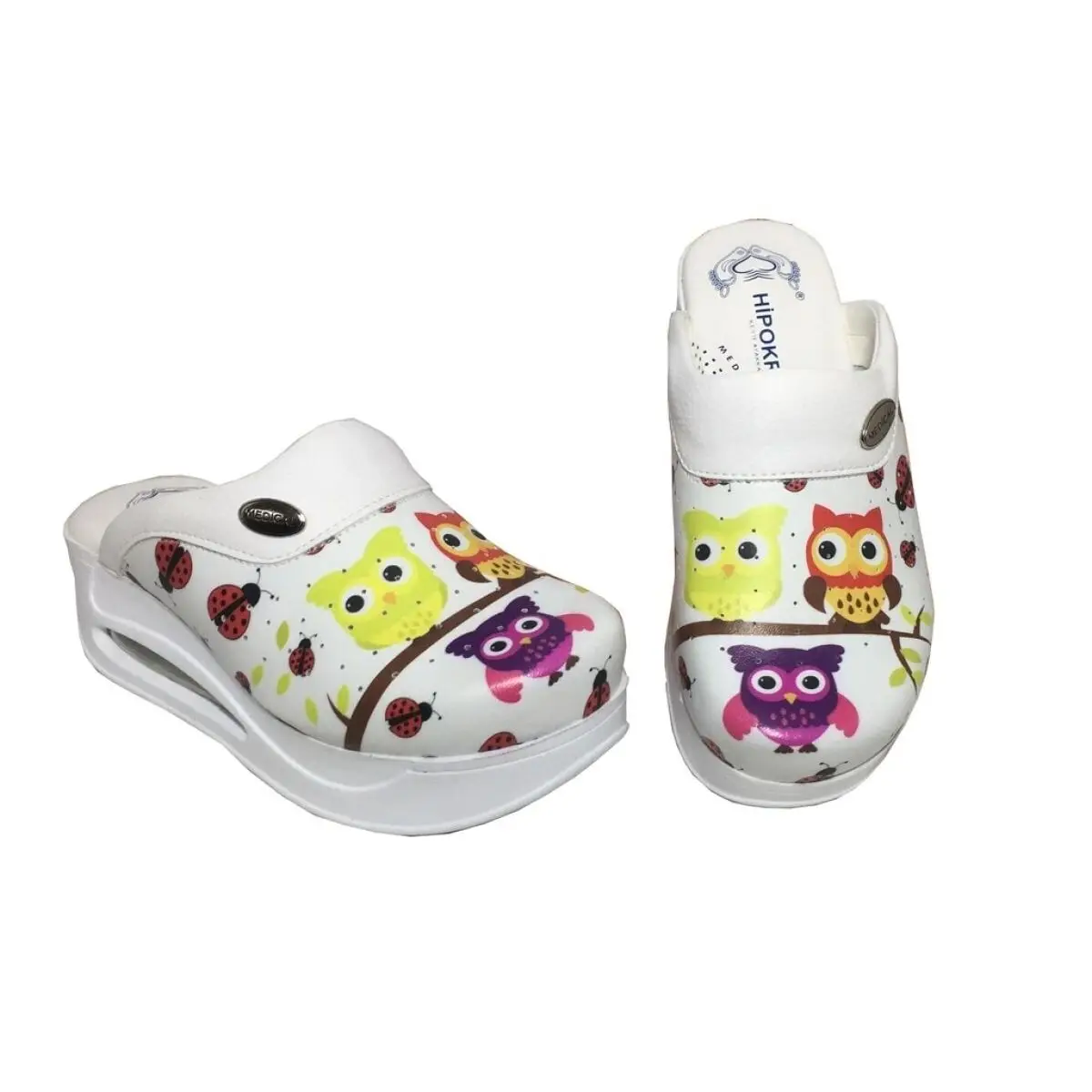 

Orthopedic High Quality Sabo Slippers For Nurse Doctor Chef New Cute Designed Comfort Flexible Unisex Sandals Size 35-41