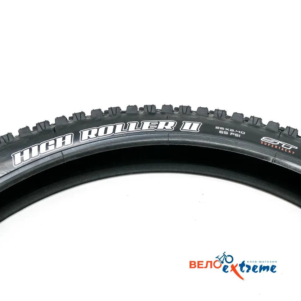 Шина велосипедная MAXXIS HIGH ROLLER II 26X2.4 M325P W TT DK60X2 BK 474 3B 3LY|Велосипедные шины| |