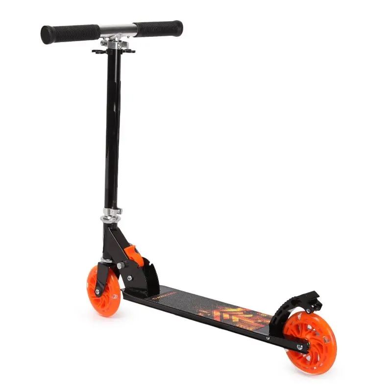 Самокат детский тормоз с искрами до 50 кг | Спорт и развлечения