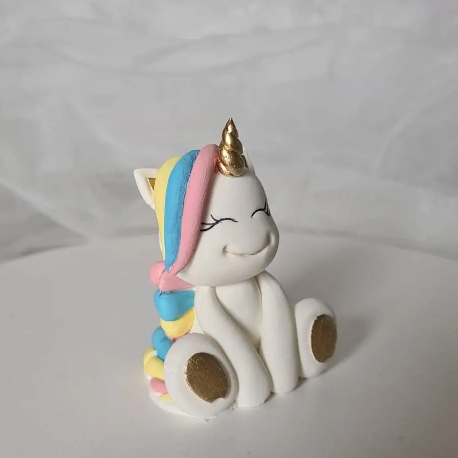 Молд 3Д Единорог Милашка молд из пищевого силикона для шоколада единорог высота 7