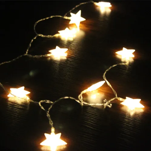 Праздничная Светодиодная лампа струна 20 лампы-шары/набор светодиодный шнур для