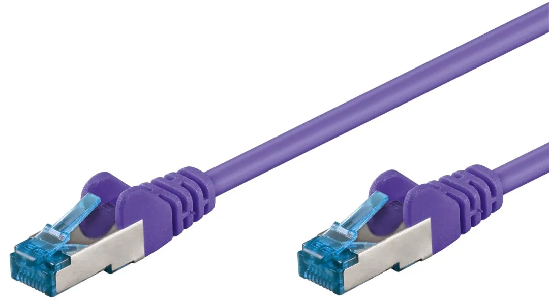 Медный сетевой кабель Патч Cat. 6A фиолетовый LSZH SFTP 3mT_0033_ICOC LS6A 030 VLIntellinet|Беспроводные