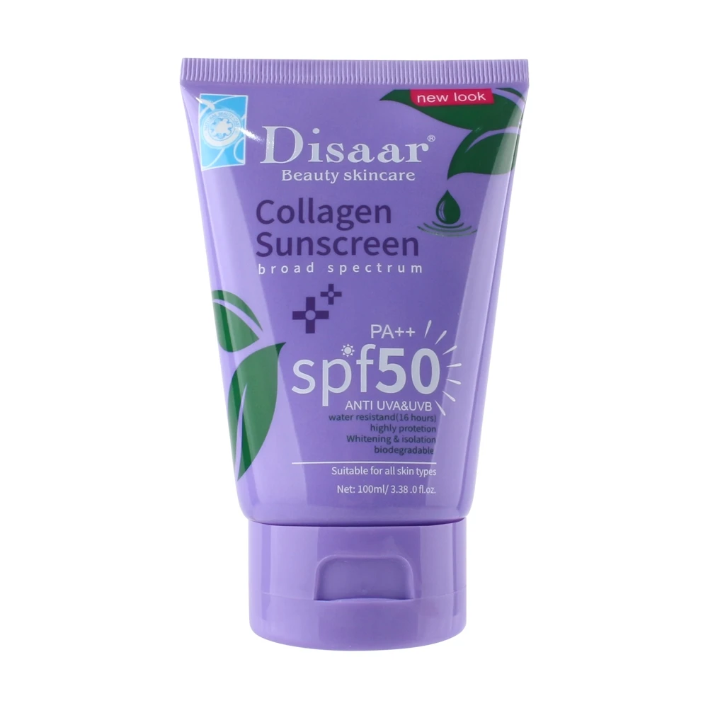 Коллагеновый солнцезащитный крем Disaar SPF50 + 100ml |