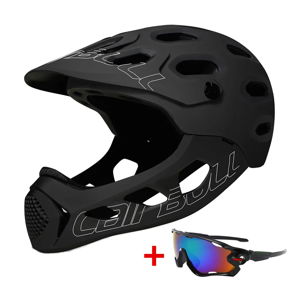 Cairbull Full Face Cycle Helmet Bike Mountain Cross Country Casco lntegral MTB Extreme Sport Safety Helmets Cycling Men | Спорт и