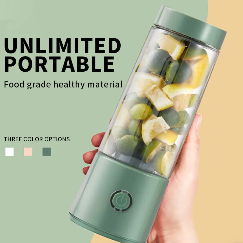 

Mini Blender Smoothie Portable mixer Maker usb Electric Juicer Orange Machine Fruit cup for Personal Juice Extractor