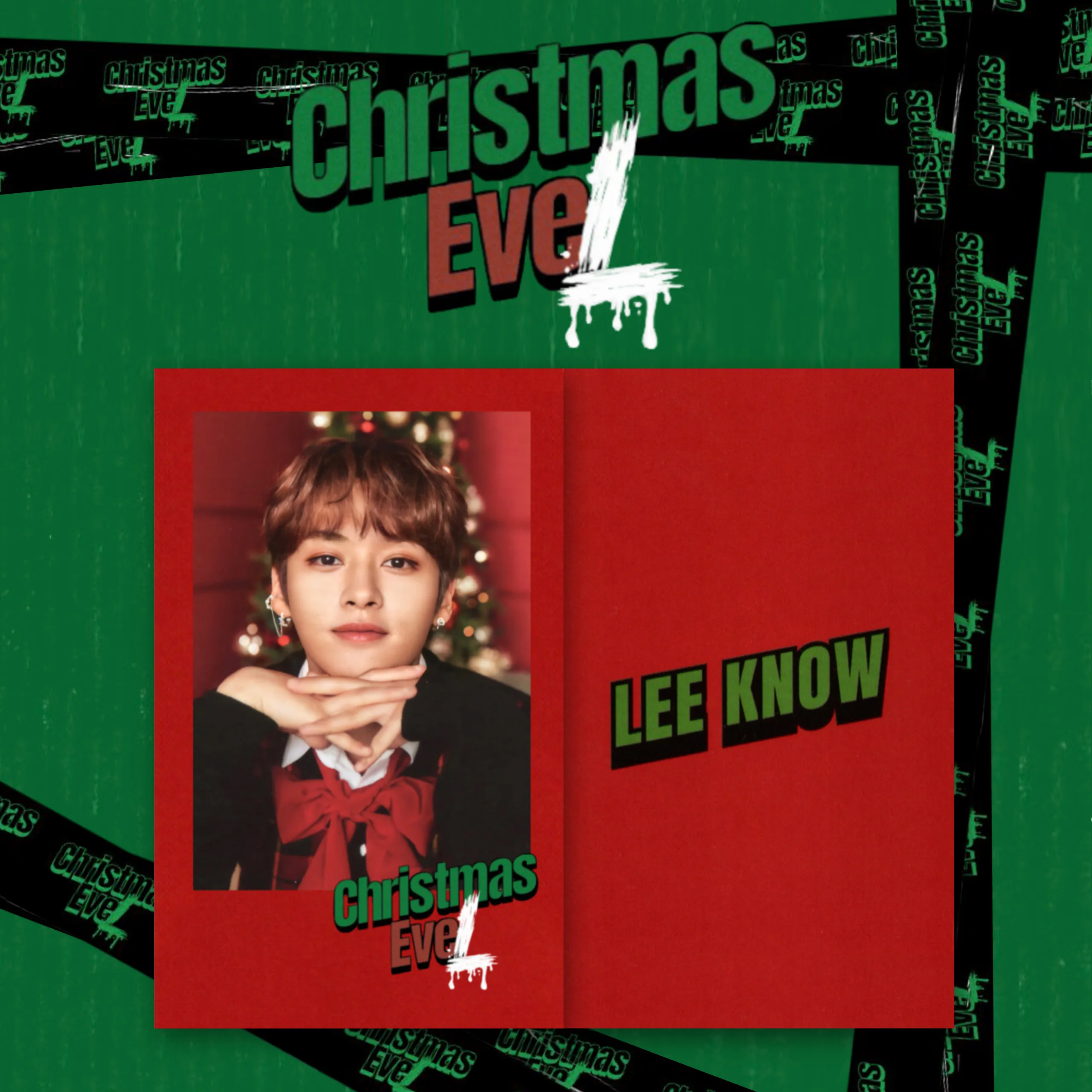 8 шт/комплект Карты полароид STRAY KIDS CHRISTMAS EVEL для коллекции on.