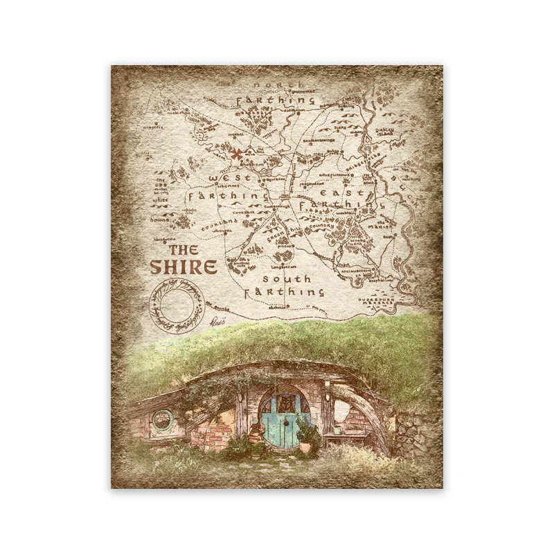 

Плакат-карта «Дом Шира» aooins