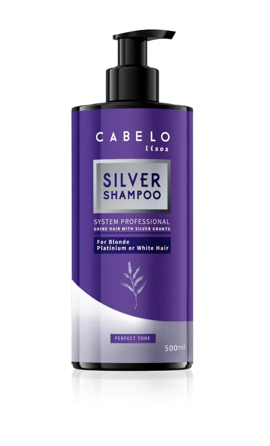 

CABELO LİSOS Silver Shampoo Profesyonel Silver Şampuan 500 ML-MÜKEMMEL SARIYI KORUMAK İÇİN