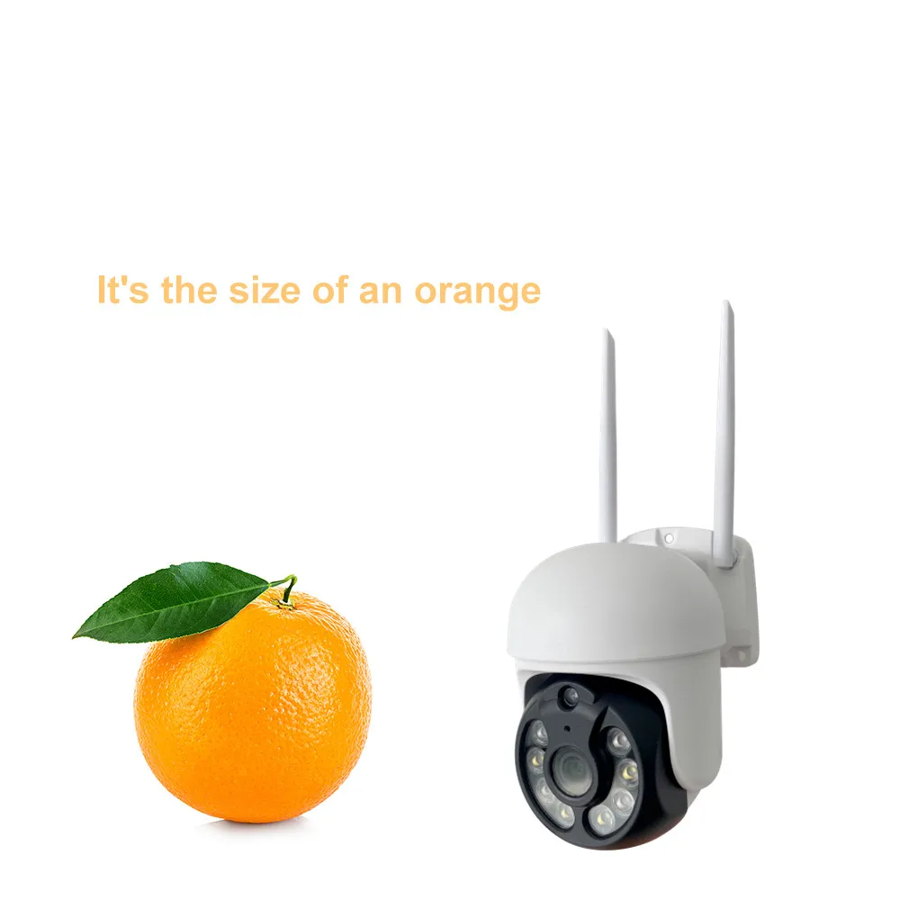 Водонепроницаемая IP Беспроводная 3-мегапиксельная цветная камера ночного