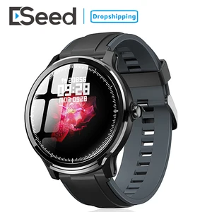 eseed sn80 smart watch men ip68 waterproof long standby 1 3 inch full touch screen allloyheart rate smartwatch dropshipping free global shipping