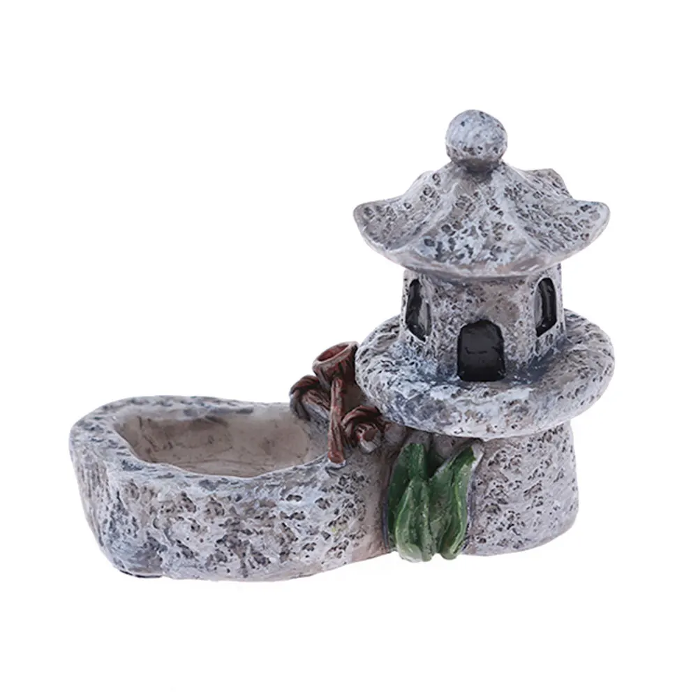 Миниатюрные фигурки из смолы миниатюрные настольные украшения для сада и пруда с