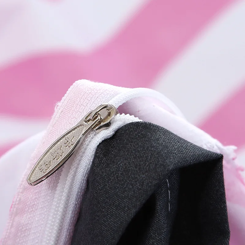 Постельное белье с принтом фламинго Комплект постельного белья современный