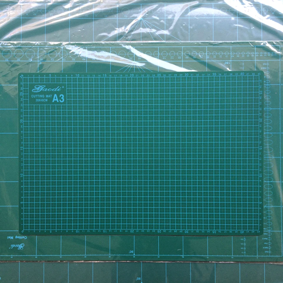 Good quality A3 size 30x45cm green Self Healing Paper mat vinyl cutting mat for paper cutting & design MX-142-A3