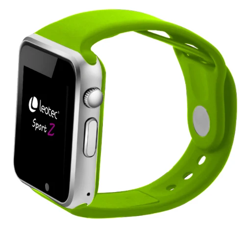 Smartwatch Leotec Z Sport Color Green Screen 1.54 IPs Compatible Android/iOS Allows Call Directly Sim 2G | Электроника